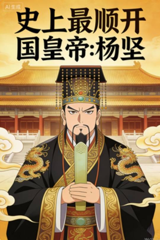 史上最顺开国皇帝:杨坚封面