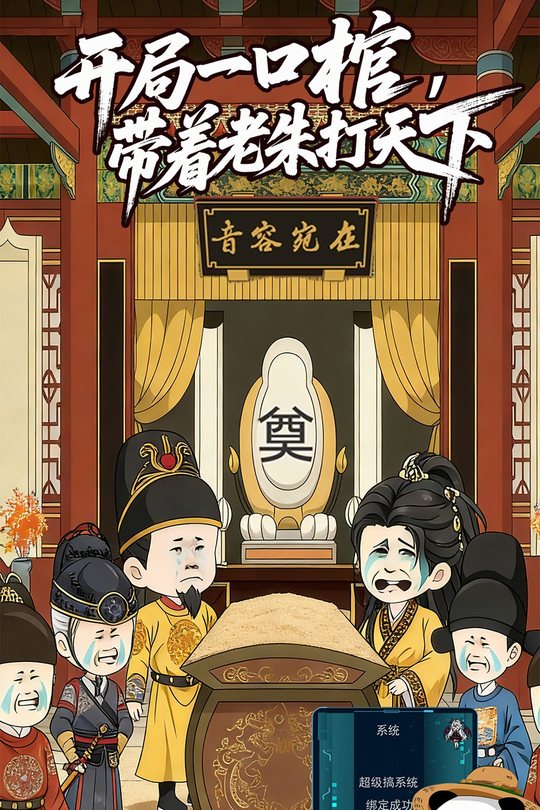 开局一口棺,带着老朱打天下封面