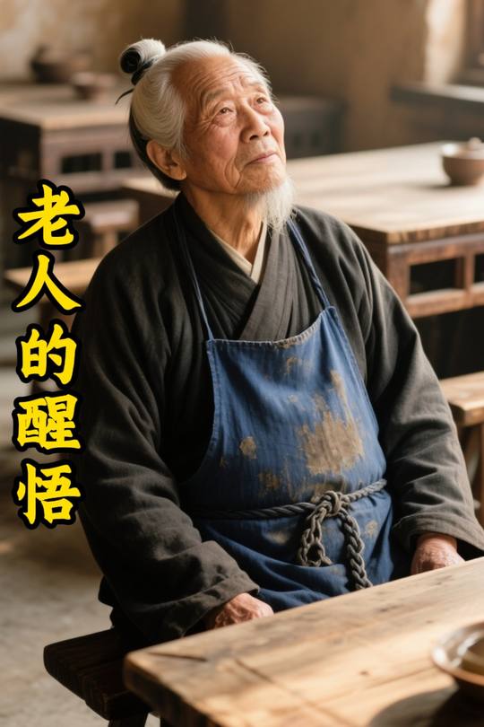 老人的醒悟封面