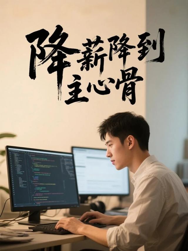 降薪降到主心骨封面