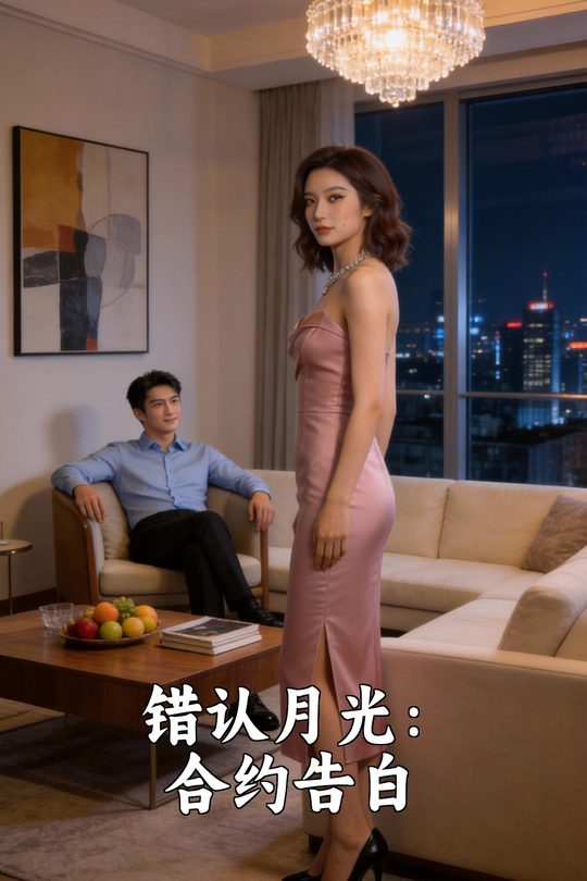 错认月光:合约告白封面
