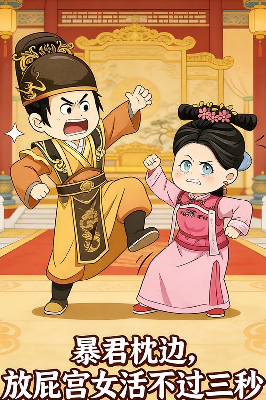 暴君枕边,放屁宫女活不过三秒封面