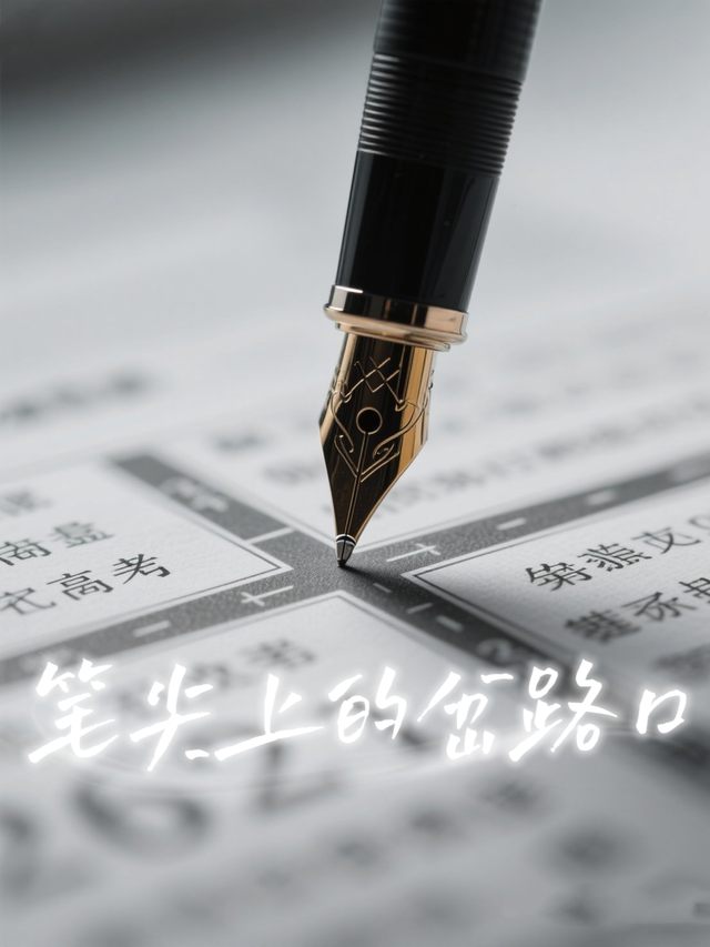 笔尖上的岔路口封面