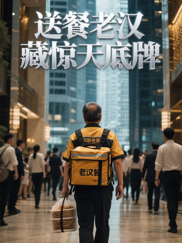 送餐老汉藏惊天底牌封面