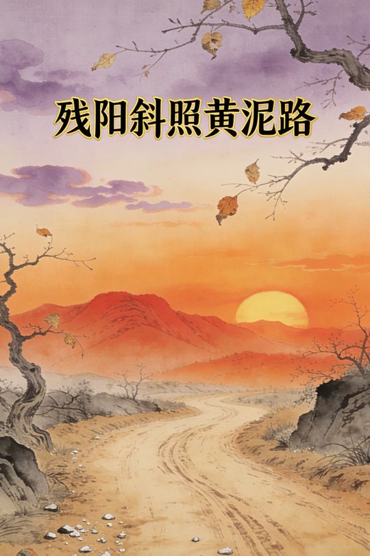 残阳斜照黄泥路封面
