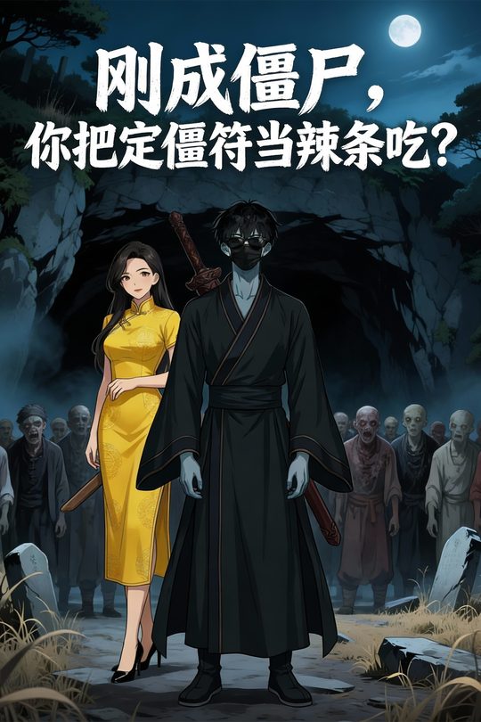 刚成僵尸,你把定僵符当辣条吃?封面