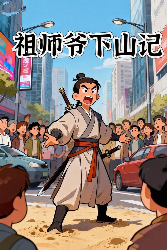 祖师爷下山记封面