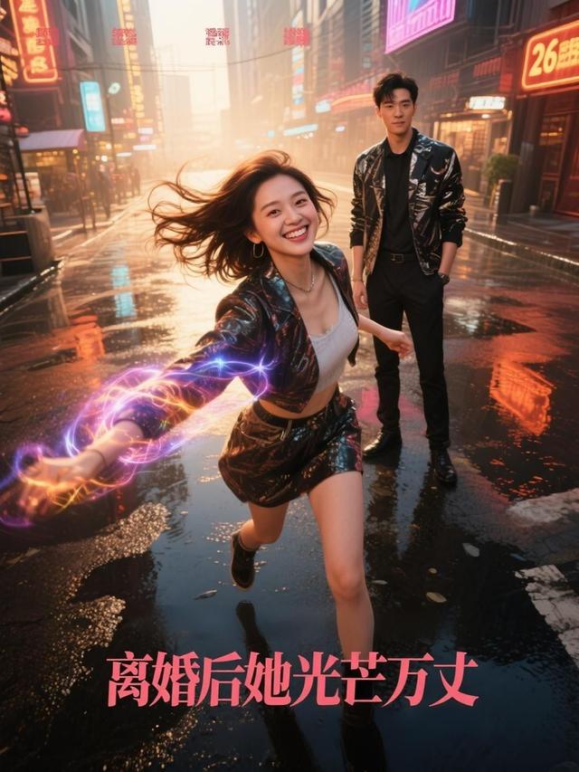 离婚后她光芒万丈封面