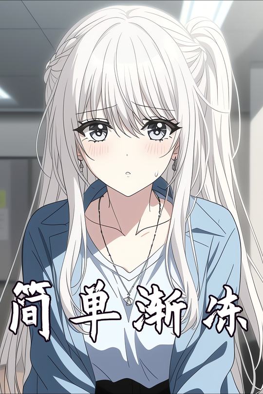 简单渐冻封面