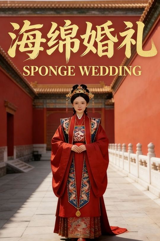 海绵婚礼封面