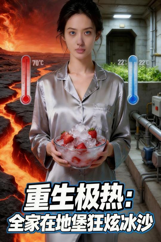 重生极热:全家在地堡狂炫冰沙封面