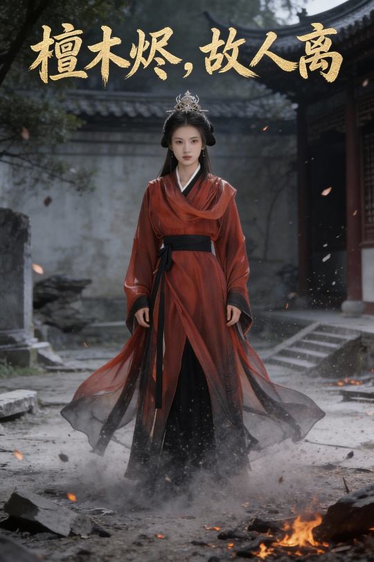 檀木烬,故人离封面