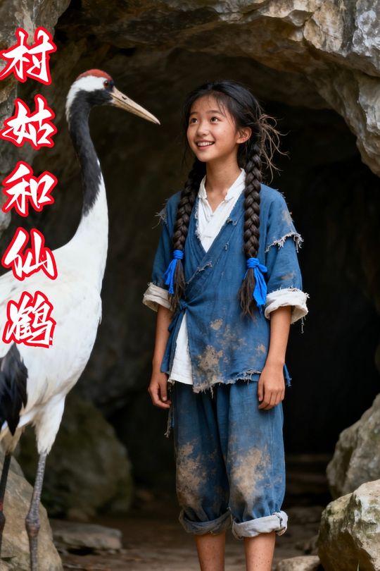 村姑和仙鹤封面