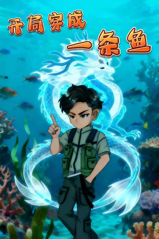 开局穿成一条鱼封面