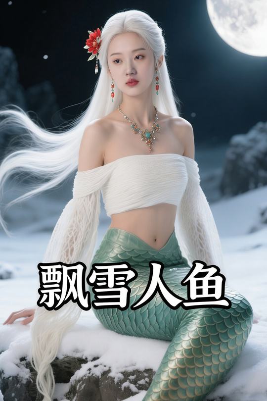 飘雪人鱼封面