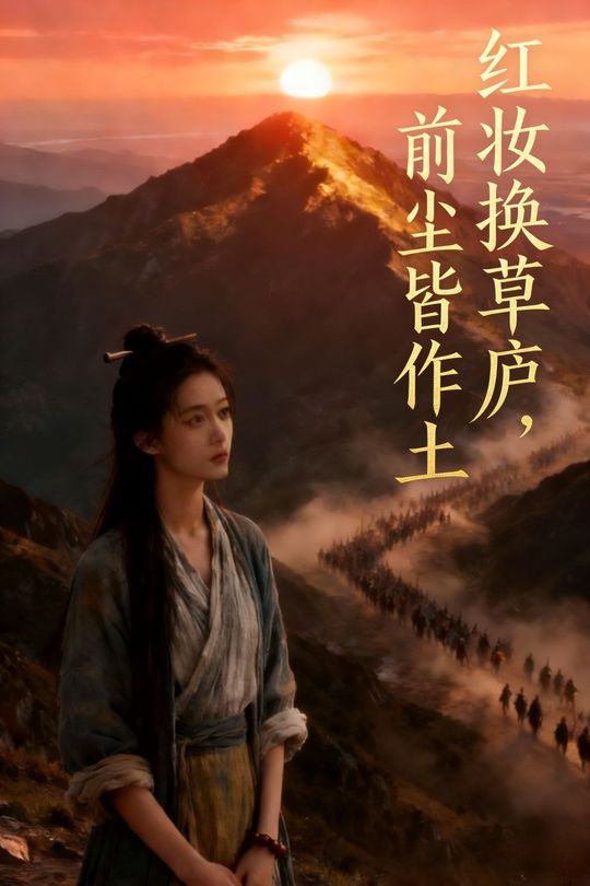 红妆换草庐,前尘皆作土封面