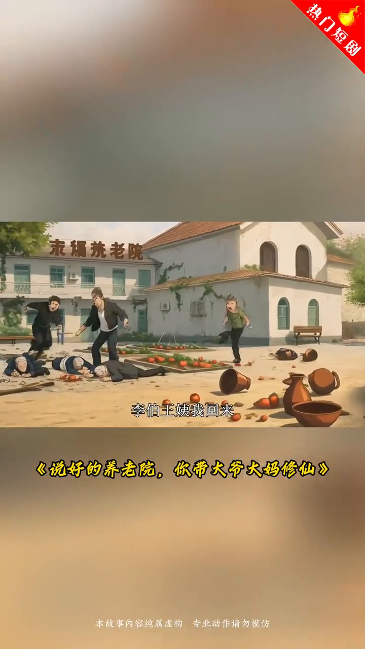 说好的养老院,你带大爷大妈修仙封面