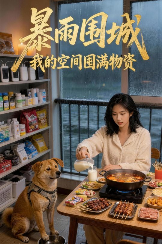 暴雨围城:我的空间囤满物资封面