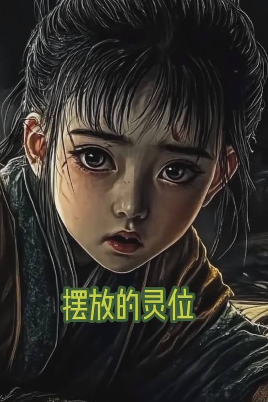 摆放的灵位封面