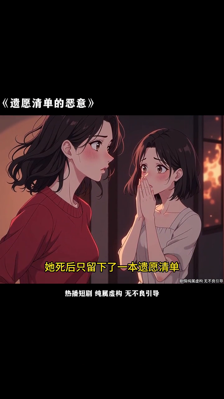 遗愿清单的恶意封面