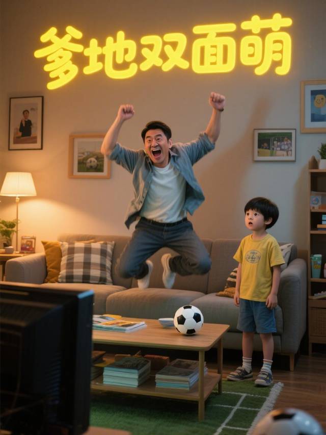 爹地双面萌封面