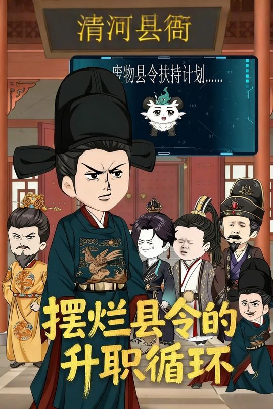 摆烂县令的升职循环封面