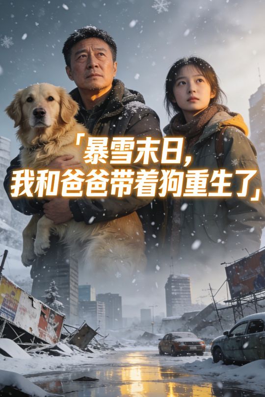 暴雪末世,我和爸爸带着狗重生封面