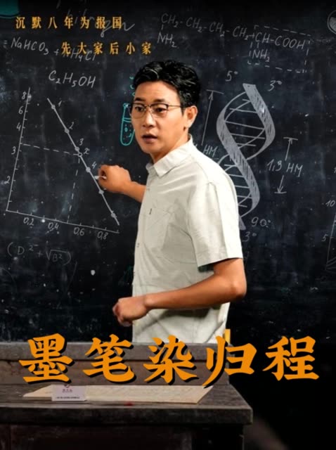 墨笔染归程封面