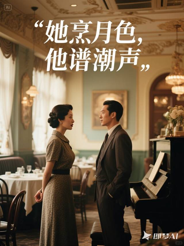 她烹月色,他谱潮声封面