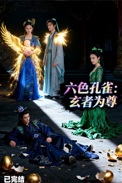 六色孔雀:玄者为尊封面