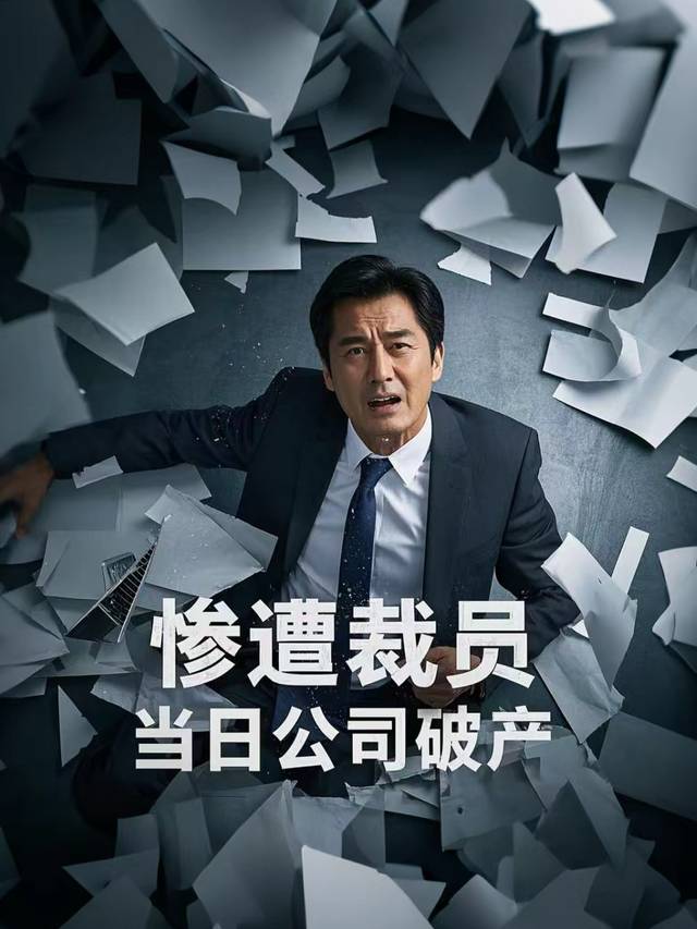 惨遭裁员当日公司破产封面