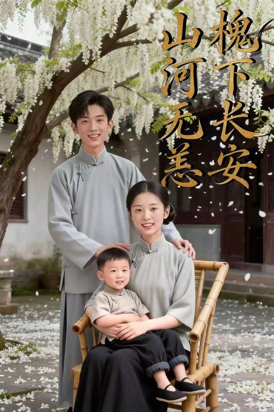 山河无恙,槐下长安封面