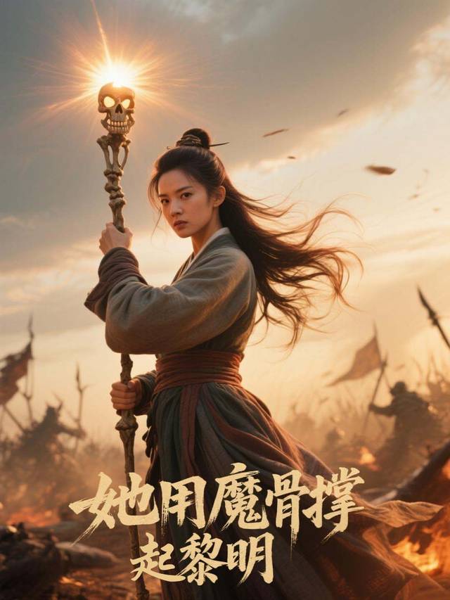 她用魔骨撑起黎明封面
