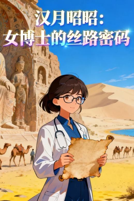 汉月昭昭:女博士的丝路密码封面