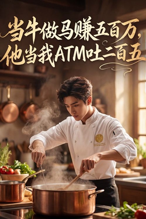 当牛做马赚五百万,他当我ATM吐二百五封面