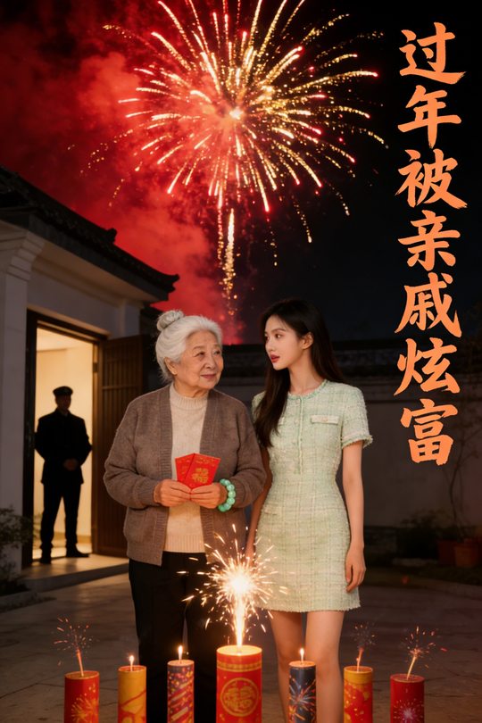 过年被亲戚炫富封面