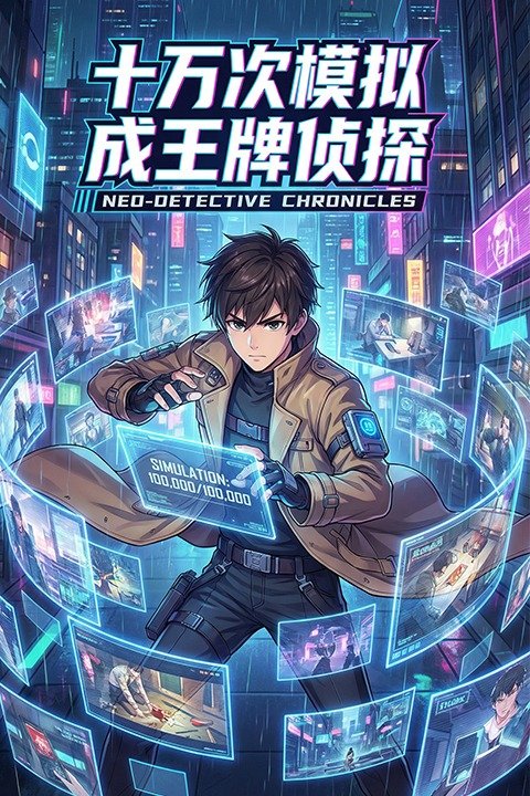 十万次模拟成王牌侦探封面