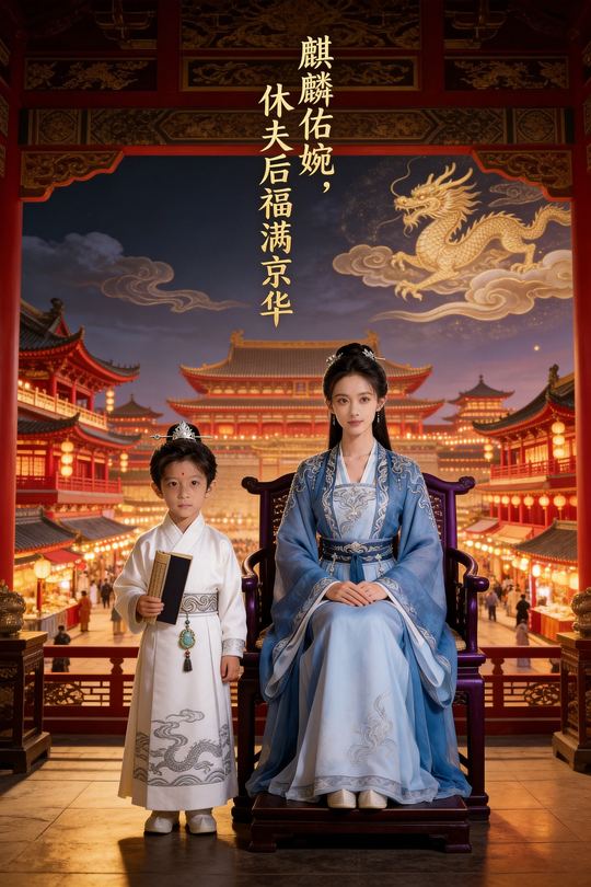 麒麟佑婉,休夫后福满京华封面