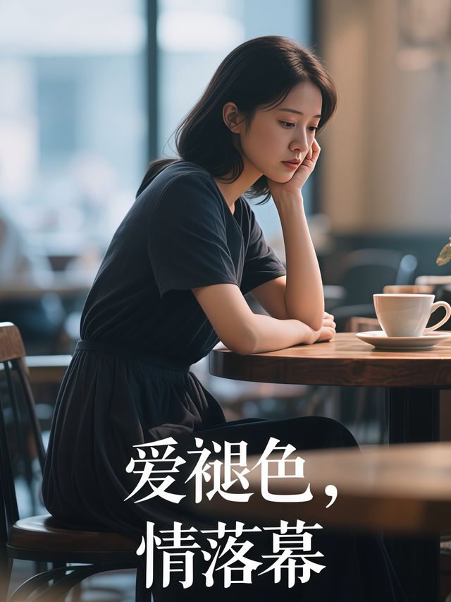 爱褪色,情落幕封面