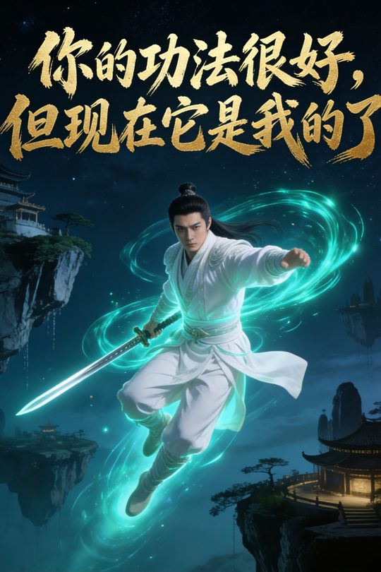 你的功法很好,但现在它是我的了封面