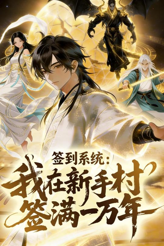 签到系统:我在新手村签满一万年封面