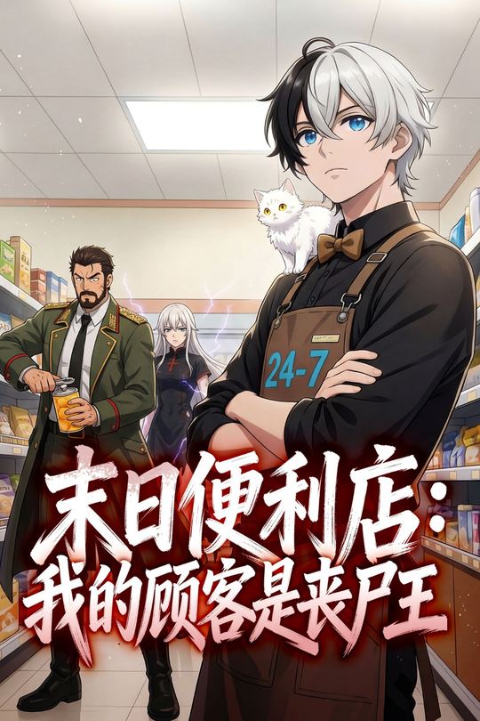 末日便利店,我的顾客是丧尸王封面