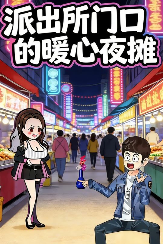 派出所门口的暖心夜摊封面