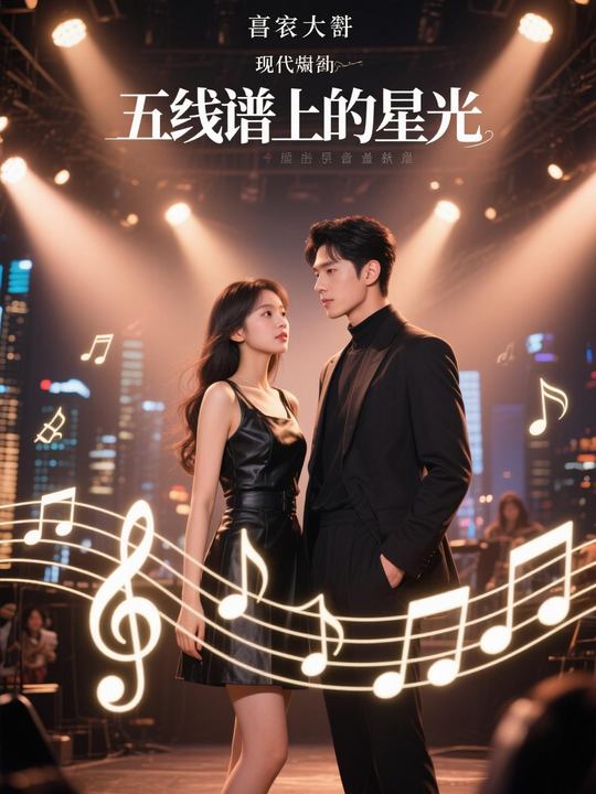 五线谱上的星光封面