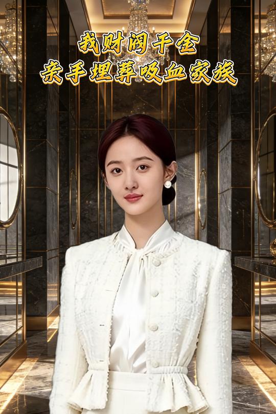 我,财阀千金,亲手埋葬吸血家族封面