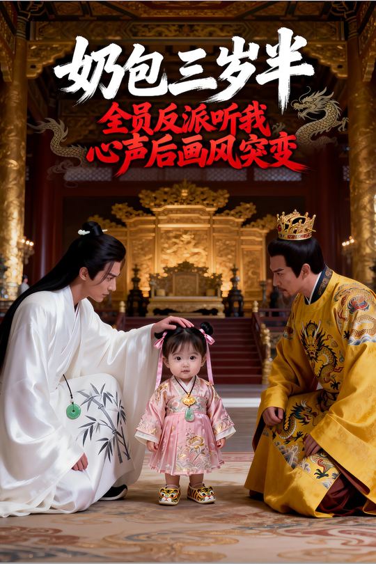 奶包三岁半:全员反派听我心声后画风突变封面