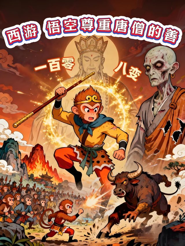 西游:悟空尊重唐僧的善良封面