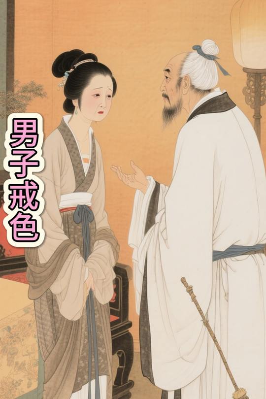 男子戒色封面