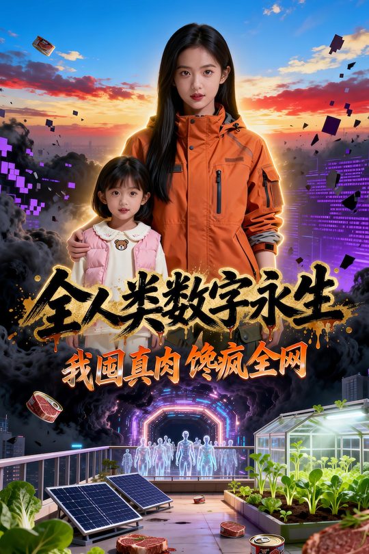 全人类数字永生,我囤真肉馋疯全网封面