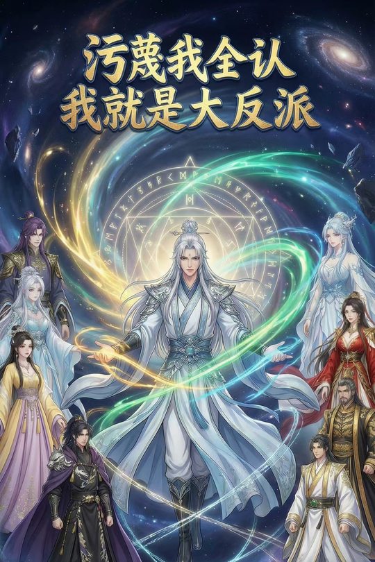 污蔑我全认,我就是大反派封面